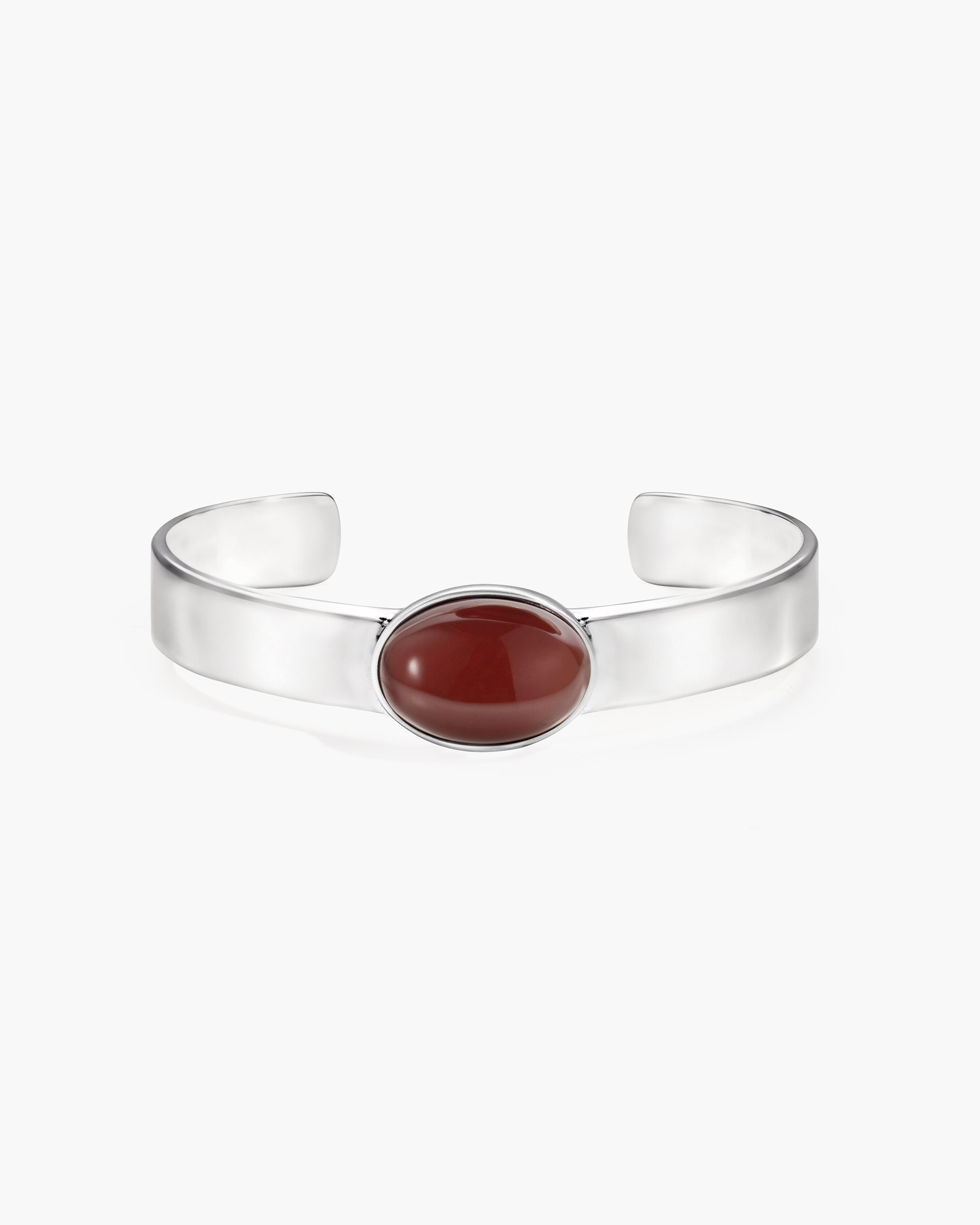 Mara Carnelian Cuff Bangle
