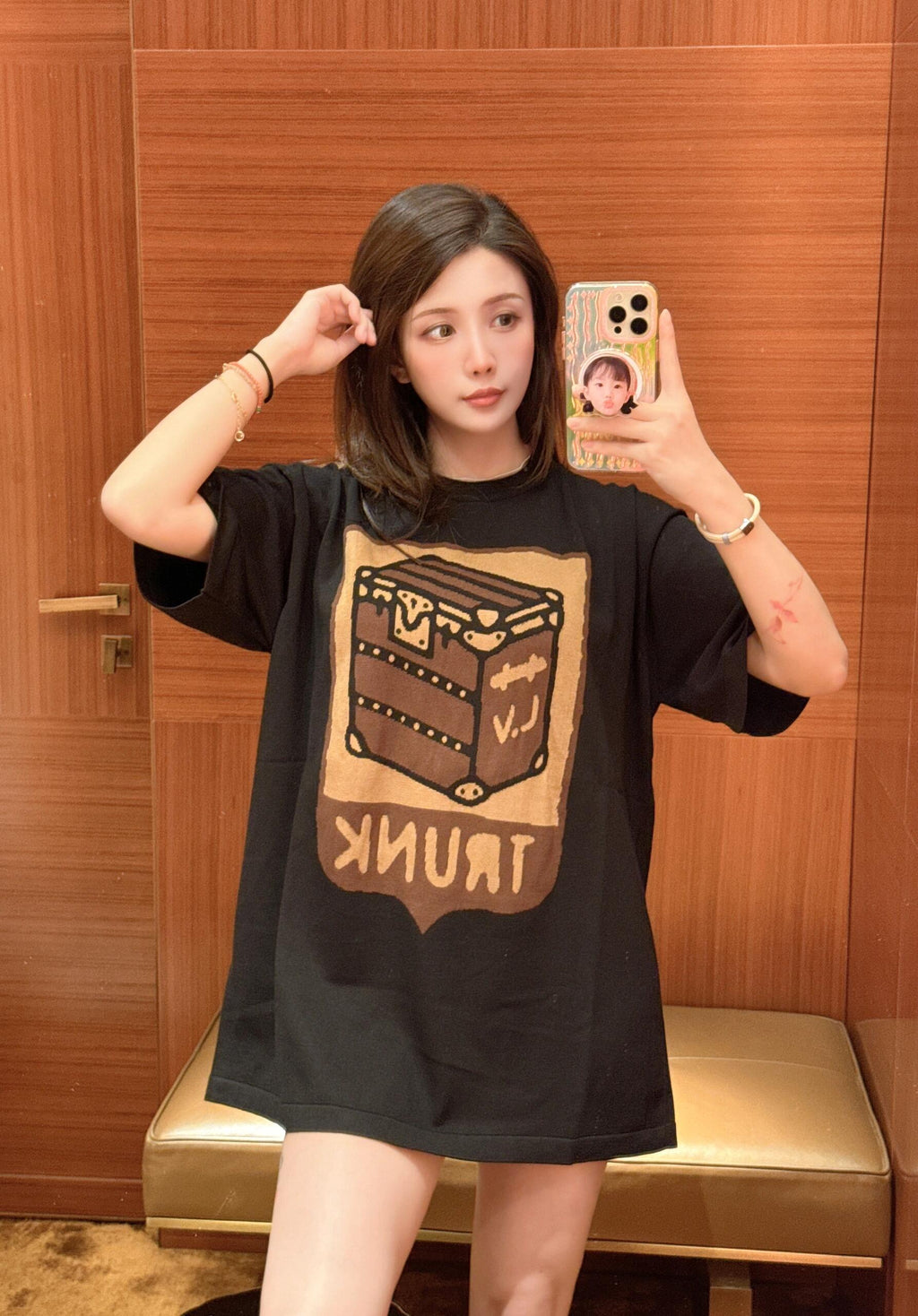 2026 New LY Geometric Knit T-Shirt (AA520-A75)