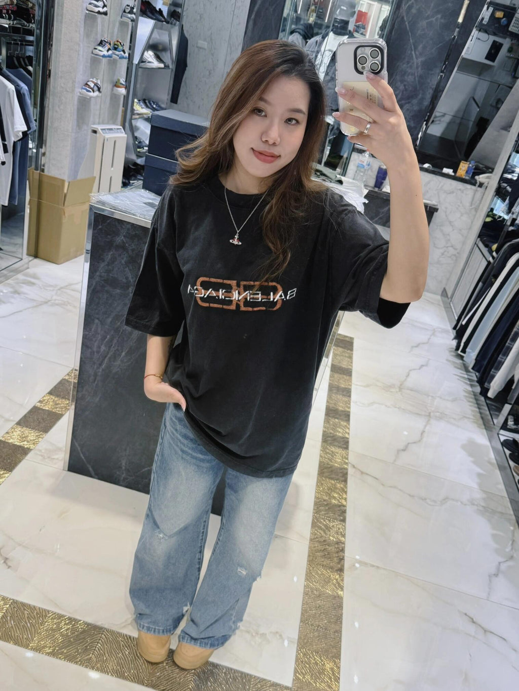 2026 New Balen Printed T-Shirt (AA526-A15)
