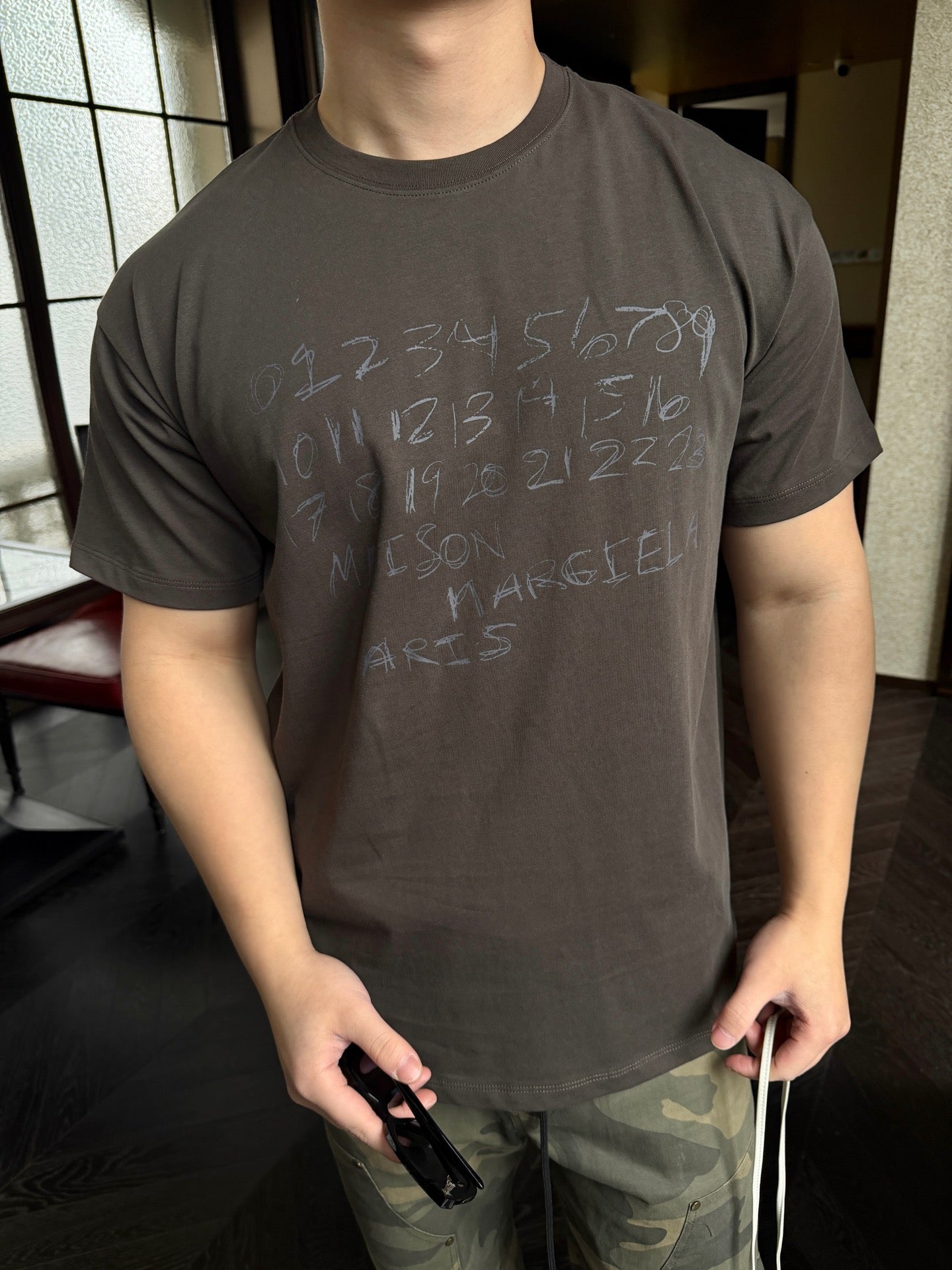2026 New Mai Digital Graffiti Short-Sleeve Shirt (CC946-A10)