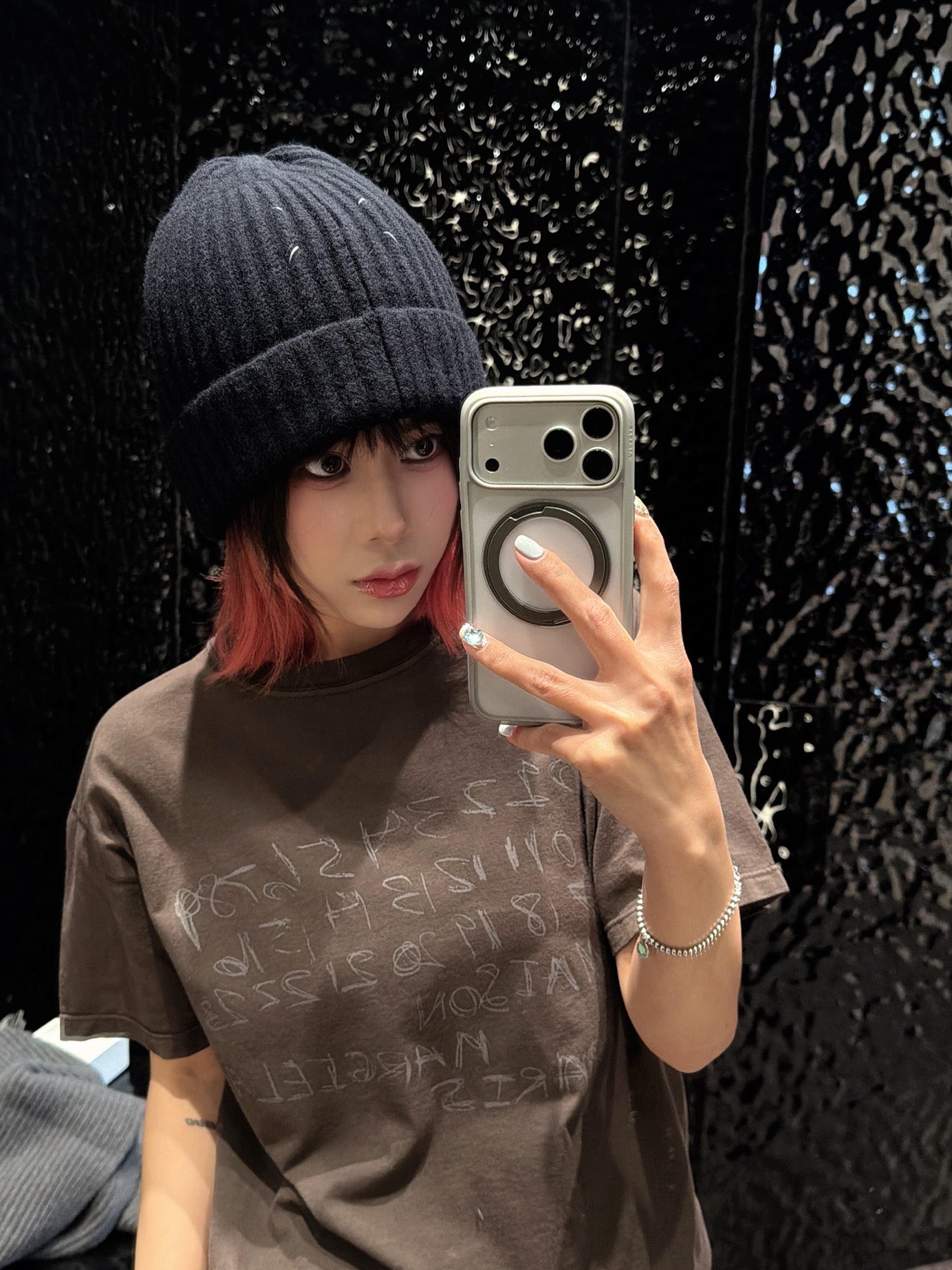 2026 New Mai Digital Graffiti Short-Sleeve Shirt (CC946-A10)