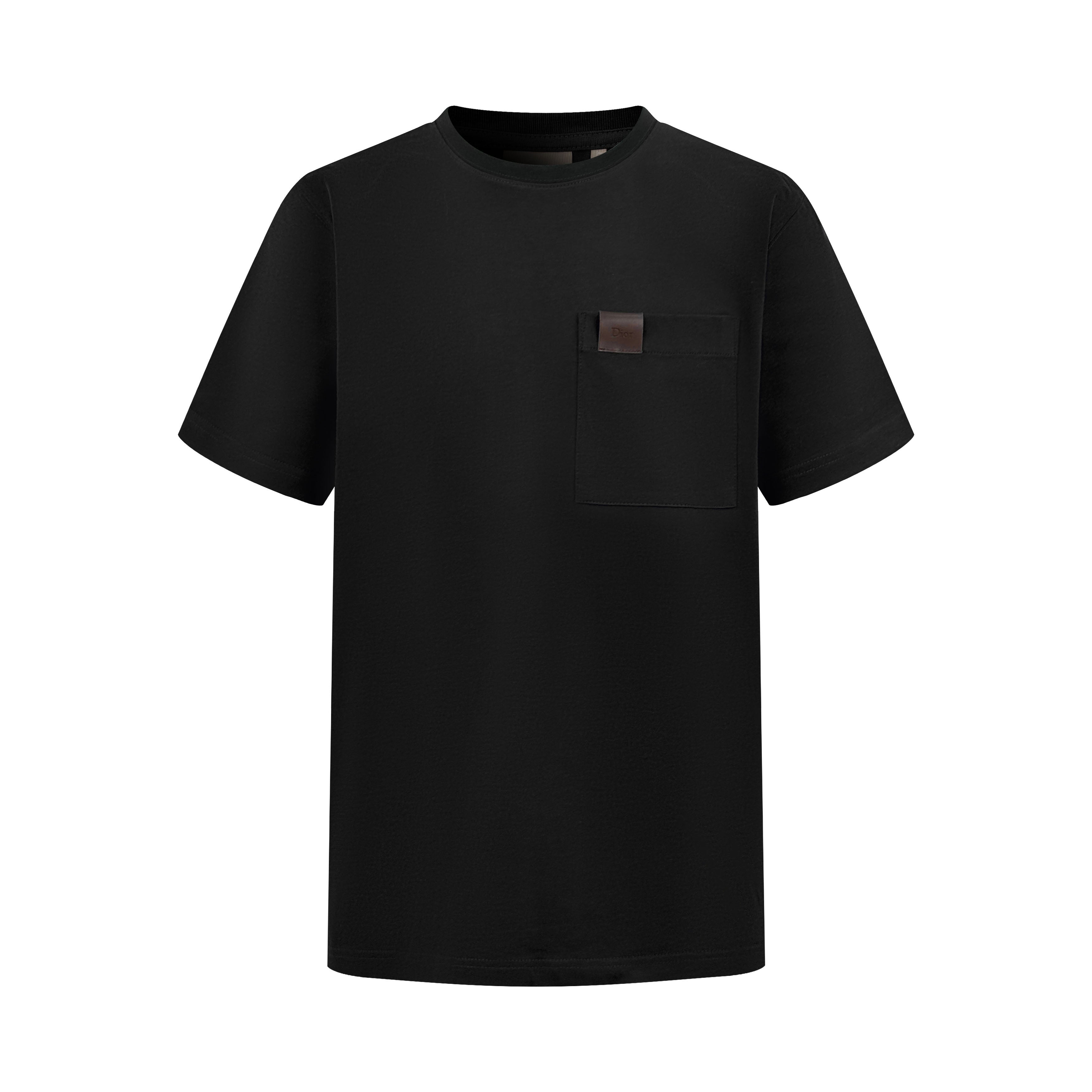 2026 New CD Leather Patch Pocket Short Sleeve (BB795-A10)