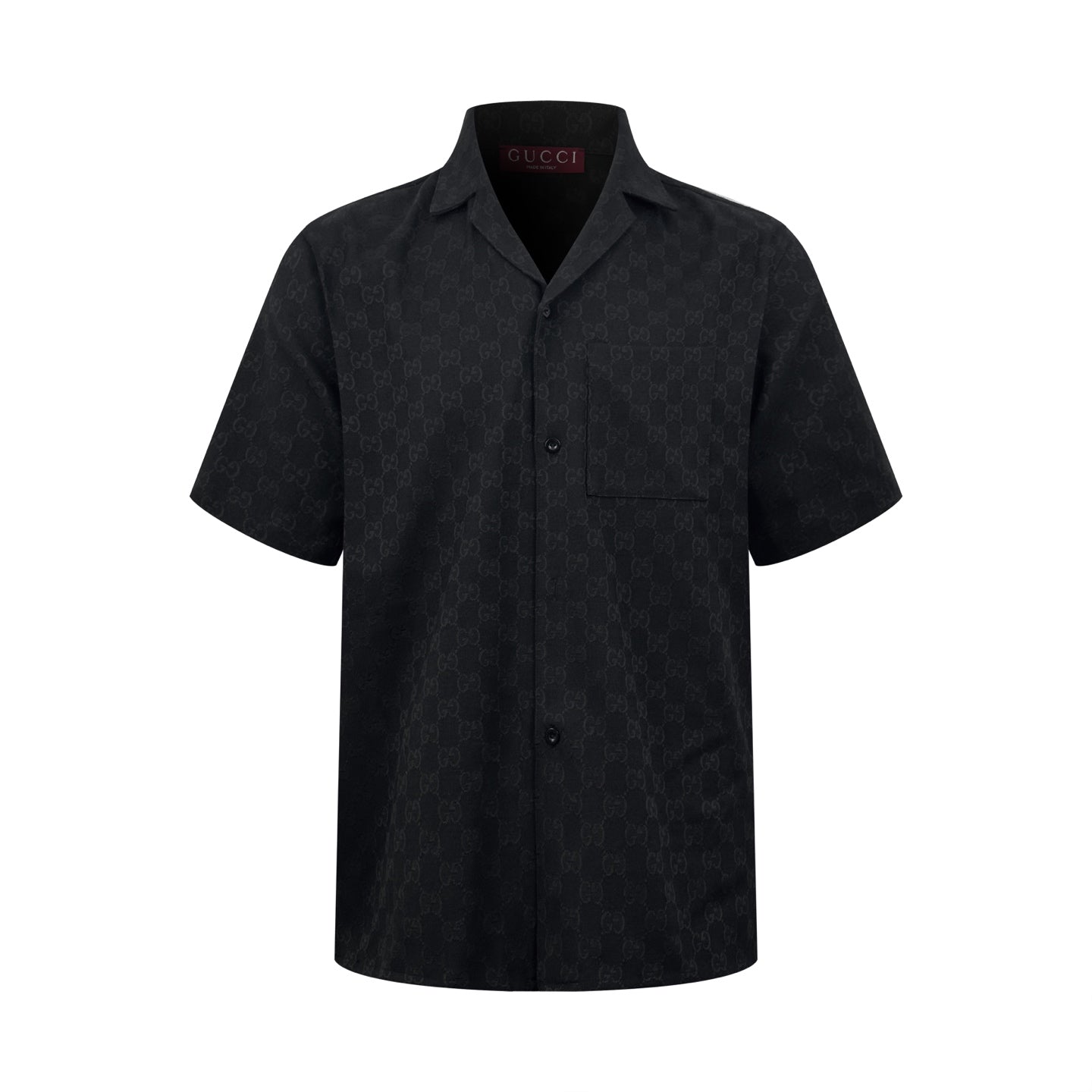 2026 New Arrival GU All-over Jacquard Print Short-sleeved Shirt (AA579-A90)