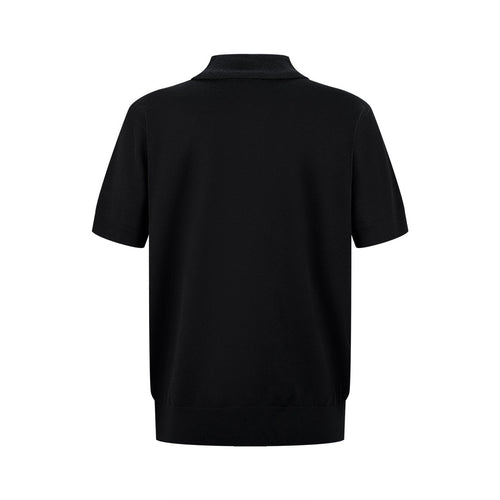 2026 New Triangle Brand Embroidered Collar Polo Shirt (25210-A70)