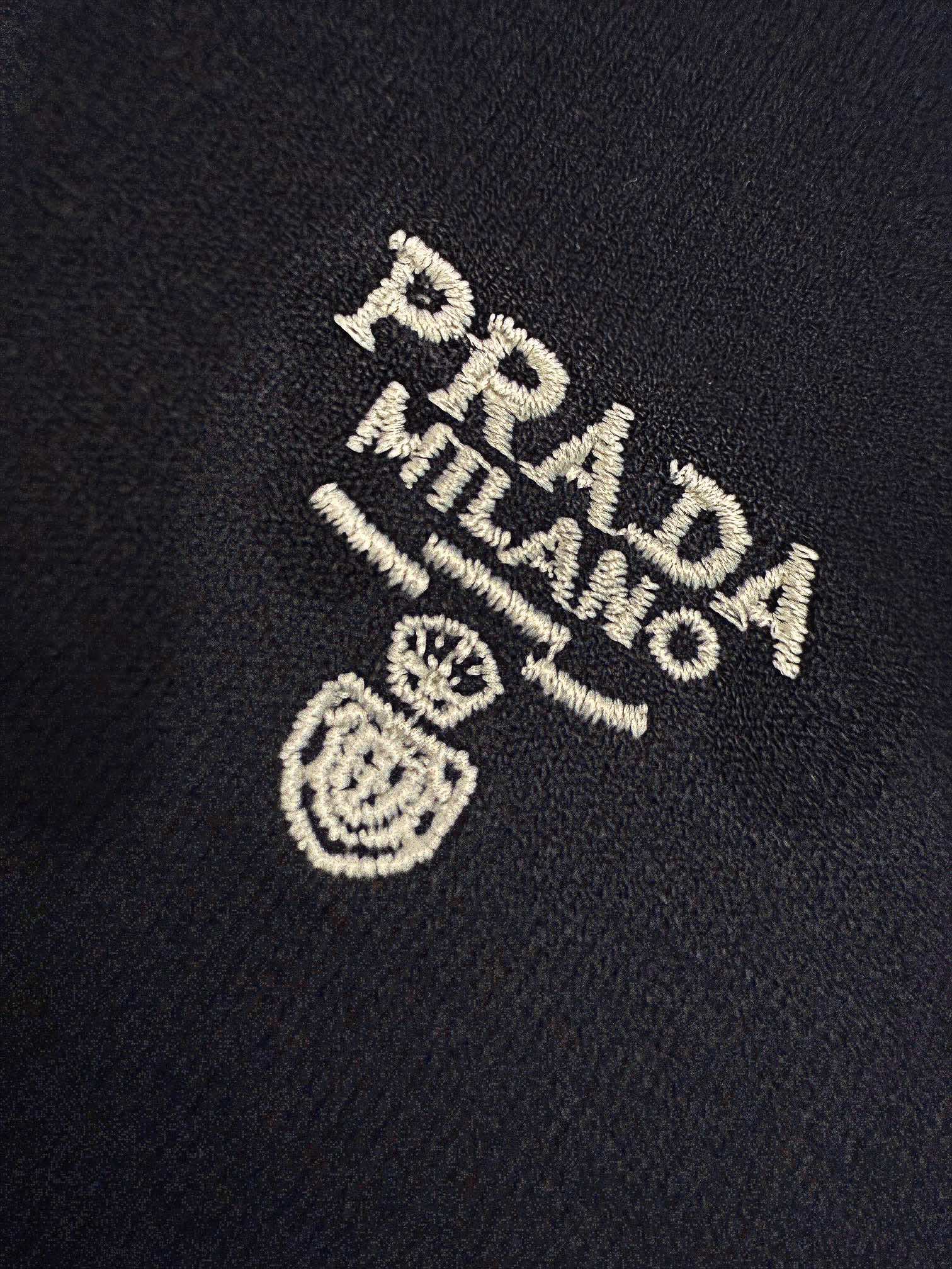 2026 New Triangle Brand Embroidered Wool-Blend Zip-Front Polo Shirt (25127-A70)