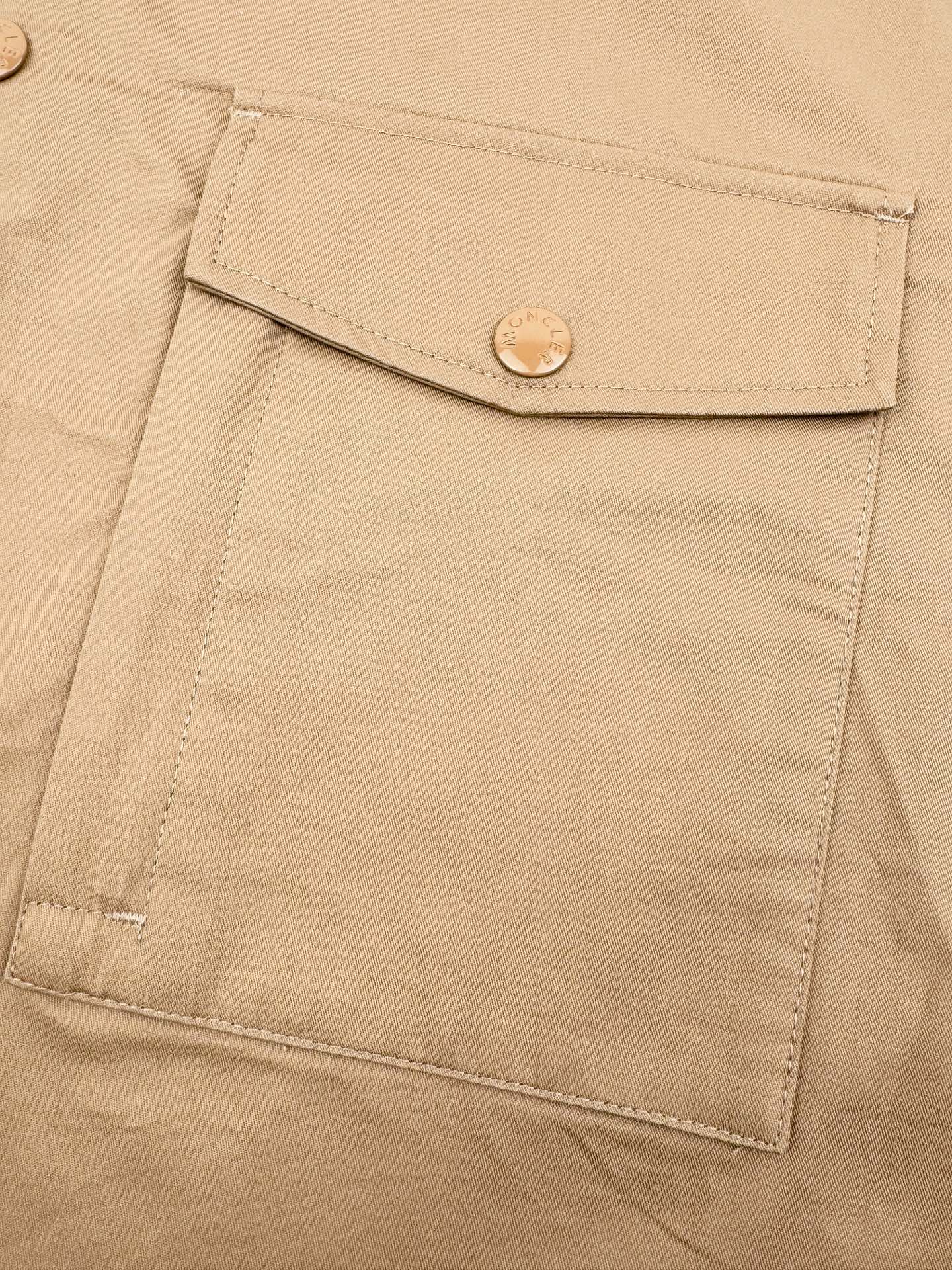 2026 New Mon Logo Pocket Short-Sleeve Shirt (AA550-A80)