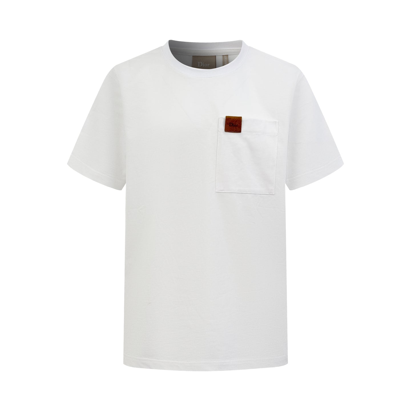 2026 New CD Leather Patch Pocket Short Sleeve (BB795-A10)