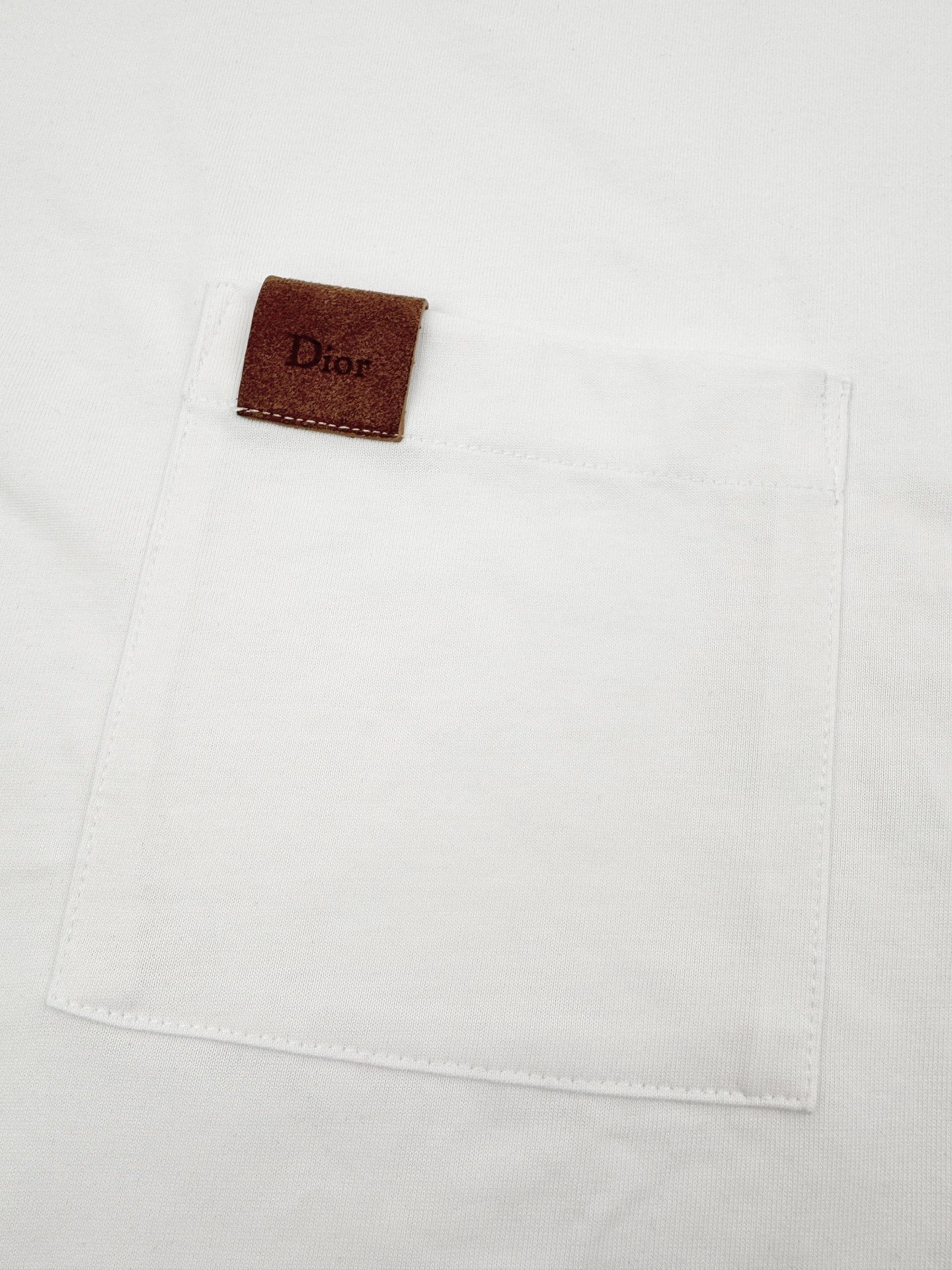 2026 New CD Leather Patch Pocket Short Sleeve (BB795-A10)