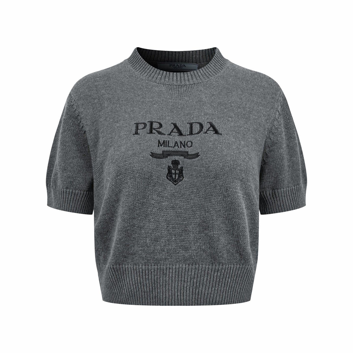 2026 Women’s Triangle Brand Embroidered Cropped Jumper (FF734)